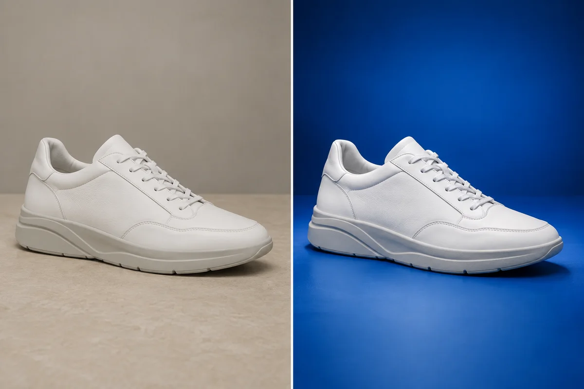 Before and after for E-commerce & Product Photography